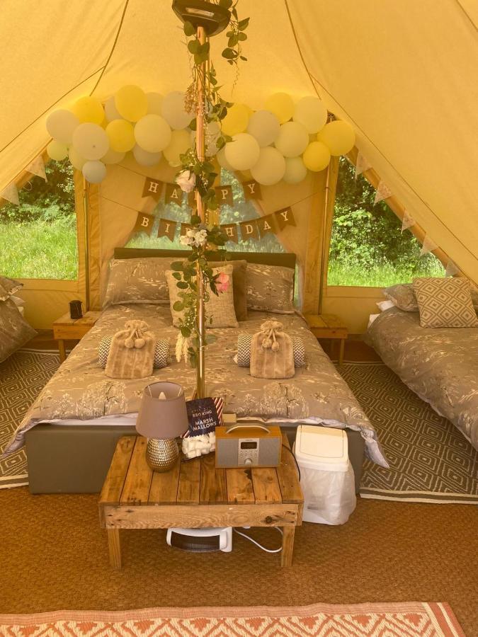 Hopgarden Glamping - Luxury 6M Bell Tent Wadhurst المظهر الخارجي الصورة