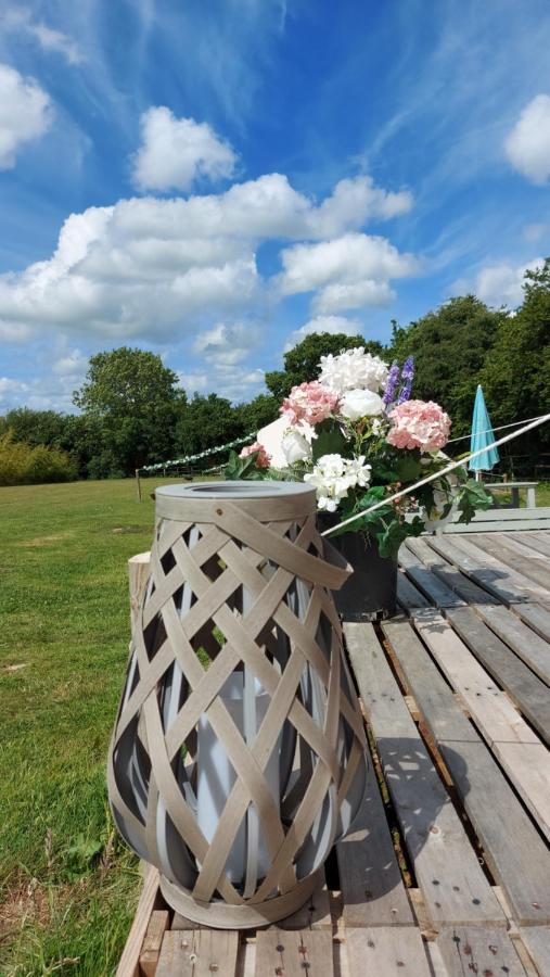 Hopgarden Glamping - Luxury 6M Bell Tent Wadhurst المظهر الخارجي الصورة