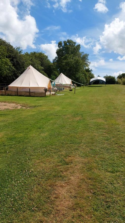 Hopgarden Glamping - Luxury 6M Bell Tent Wadhurst المظهر الخارجي الصورة